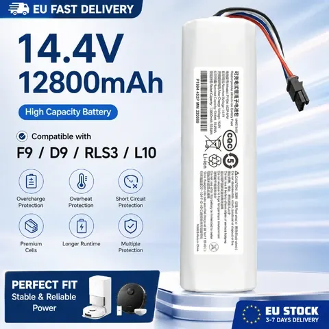 14,4V 12800mAh Li-Ionen-Akku für Saugroboter