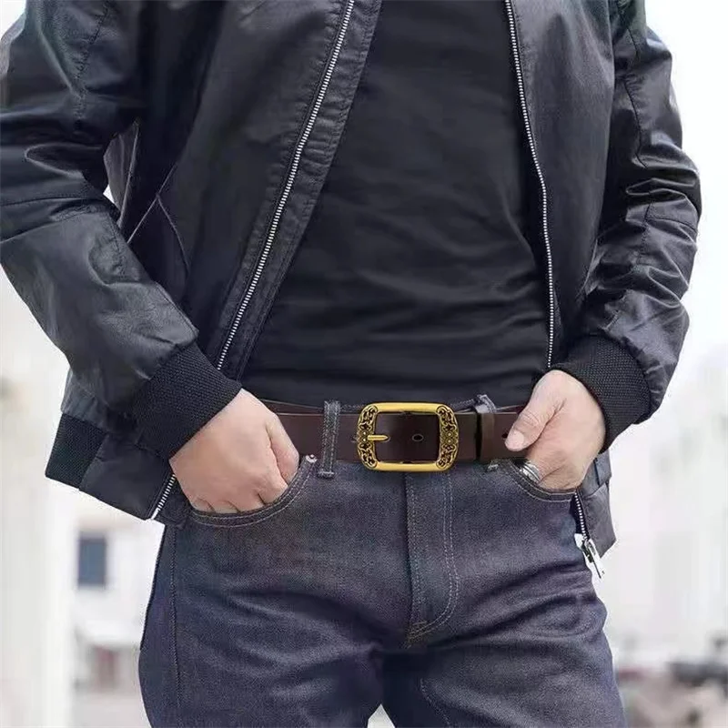 Herrengürtel aus Leder 3