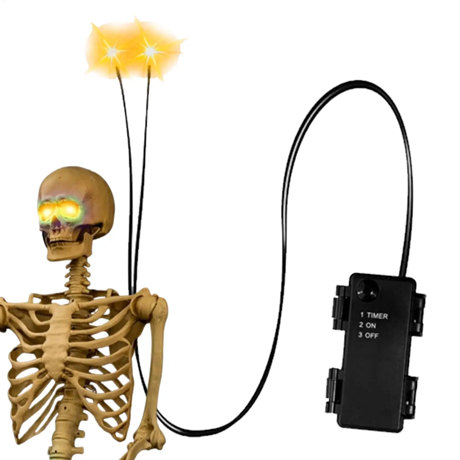 Leuchtende Halloween-Dekoration mit Timer 2
