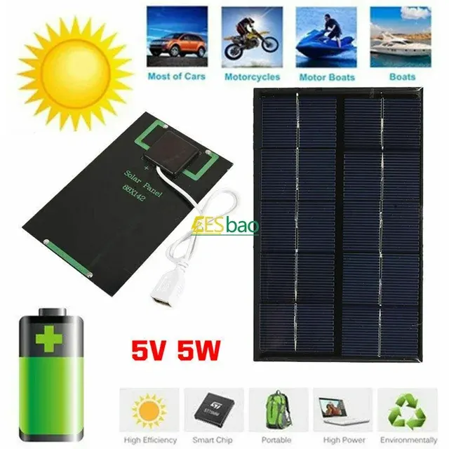 Tragbares Solar-Ladegerät 2