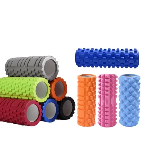 Hohle PVC-Faszienrolle Doppellagige Textur