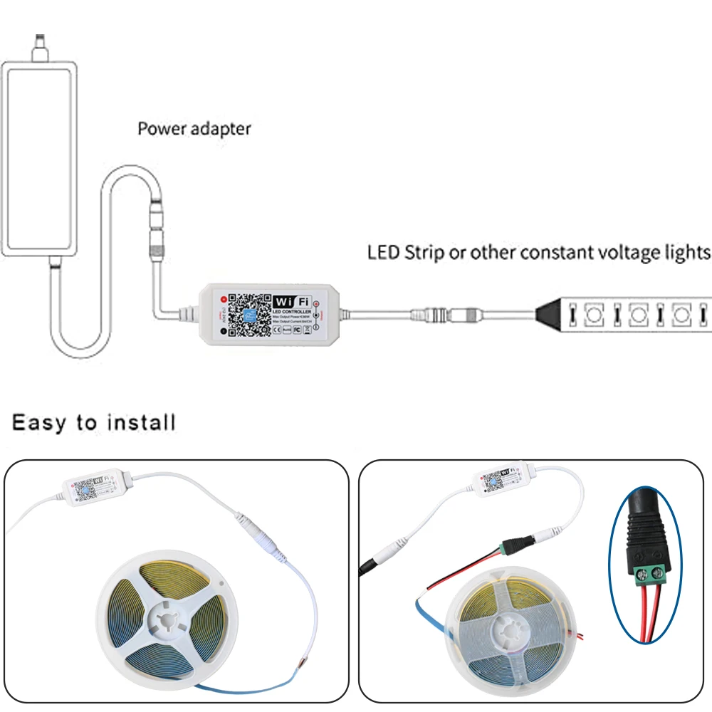 LED-Streifen Dimmer-Controller 4