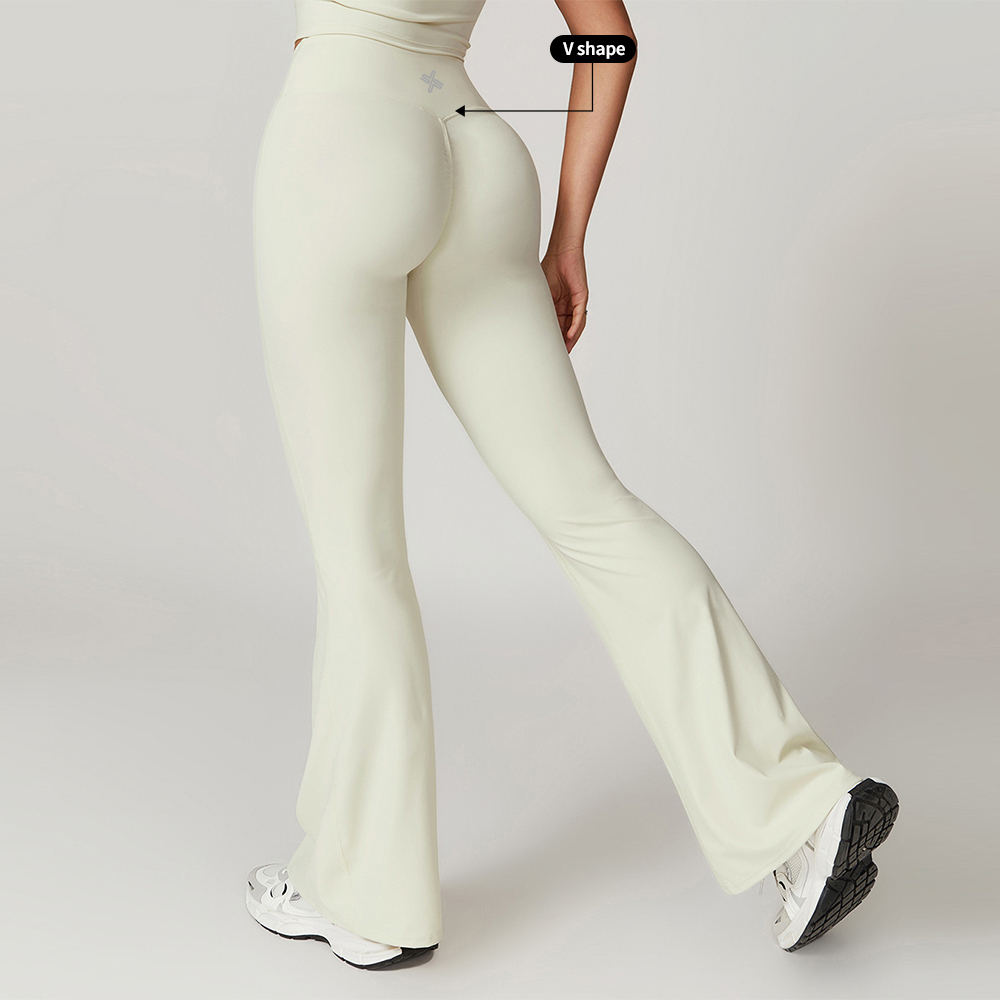 Nylon Schlaghose mit weitem Bein für Damen 2