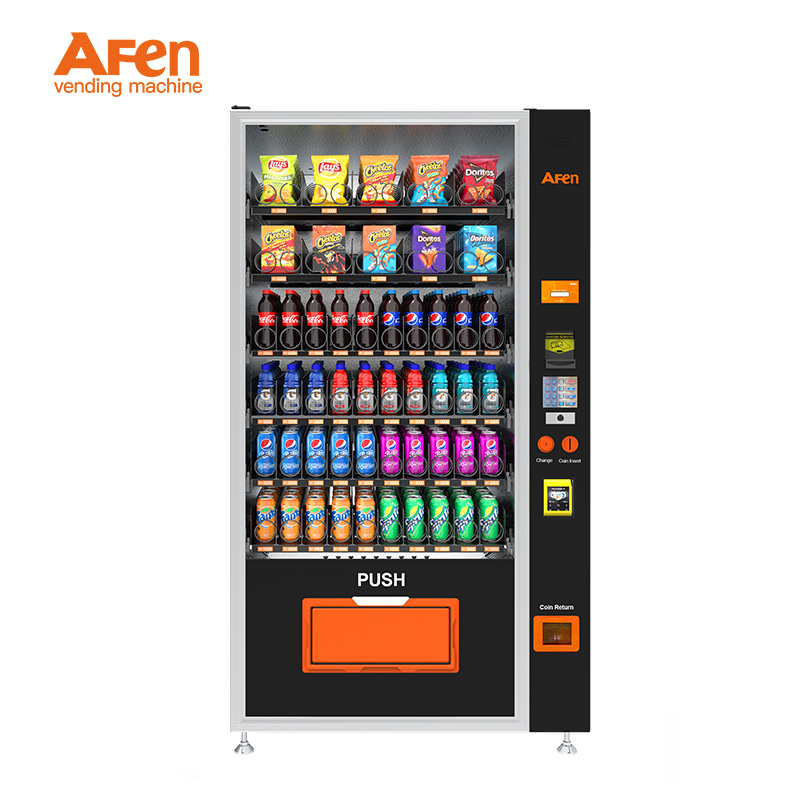 Automatischer Snack- und Getränkeautomat mit 5-Zoll-Display 2