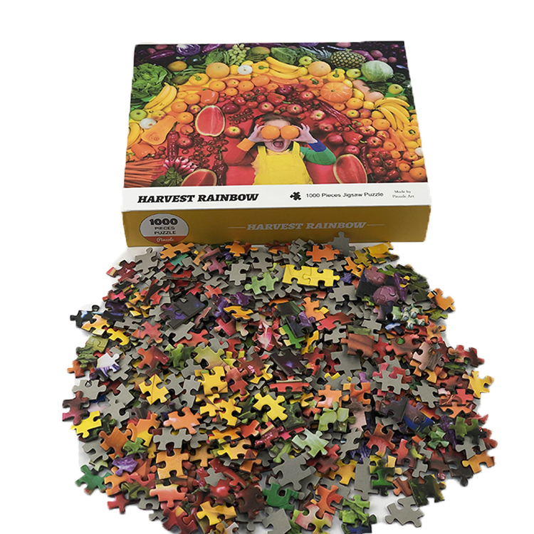 Kartonpuzzle 500 und 1000 Teile für Erwachsene 4