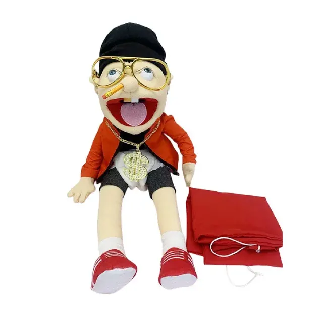 Jeffy Handpuppe, Plüsch-Stofftier, Zombie-Junge 4