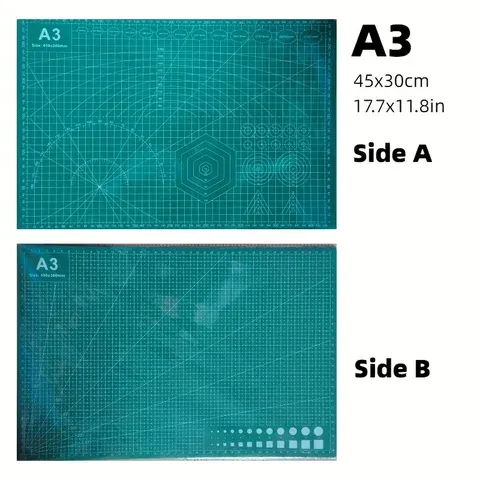 Gitter-Schneidematte A3/A4 für Stoff und Papier