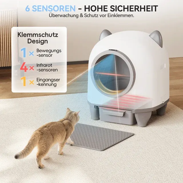 Automatische Katzentoilette 4