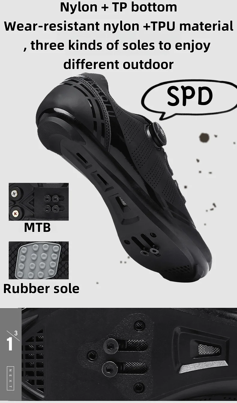 MTB-Klickpedal-Radschuhe 4