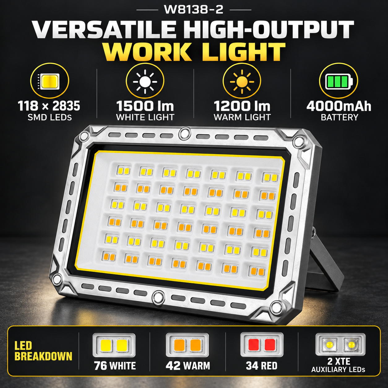 Solar-Powerbank-Arbeitsleuchte mit Magnet 3