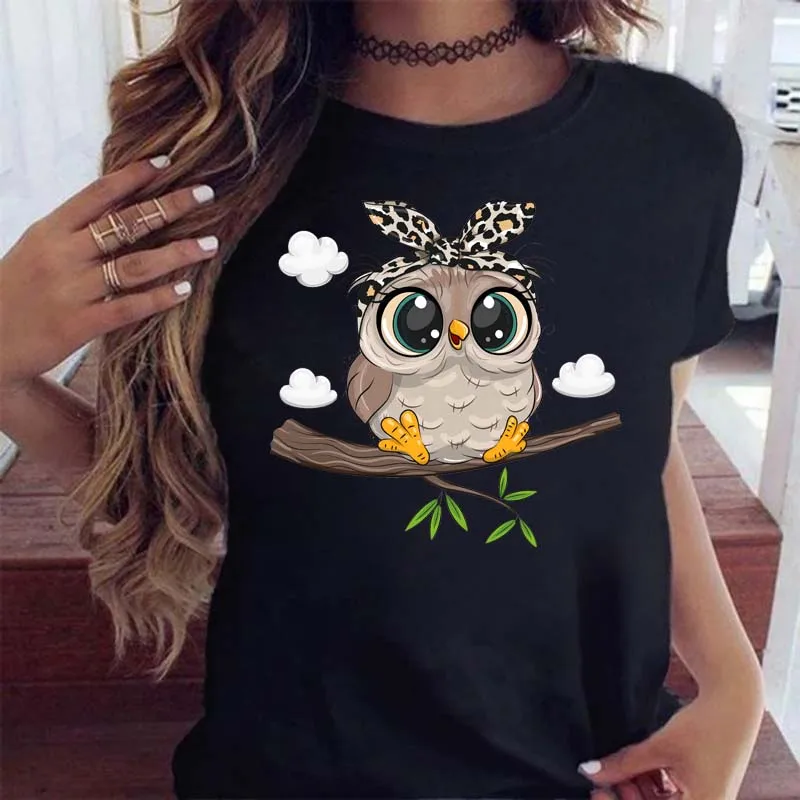 Eulen-T-Shirt