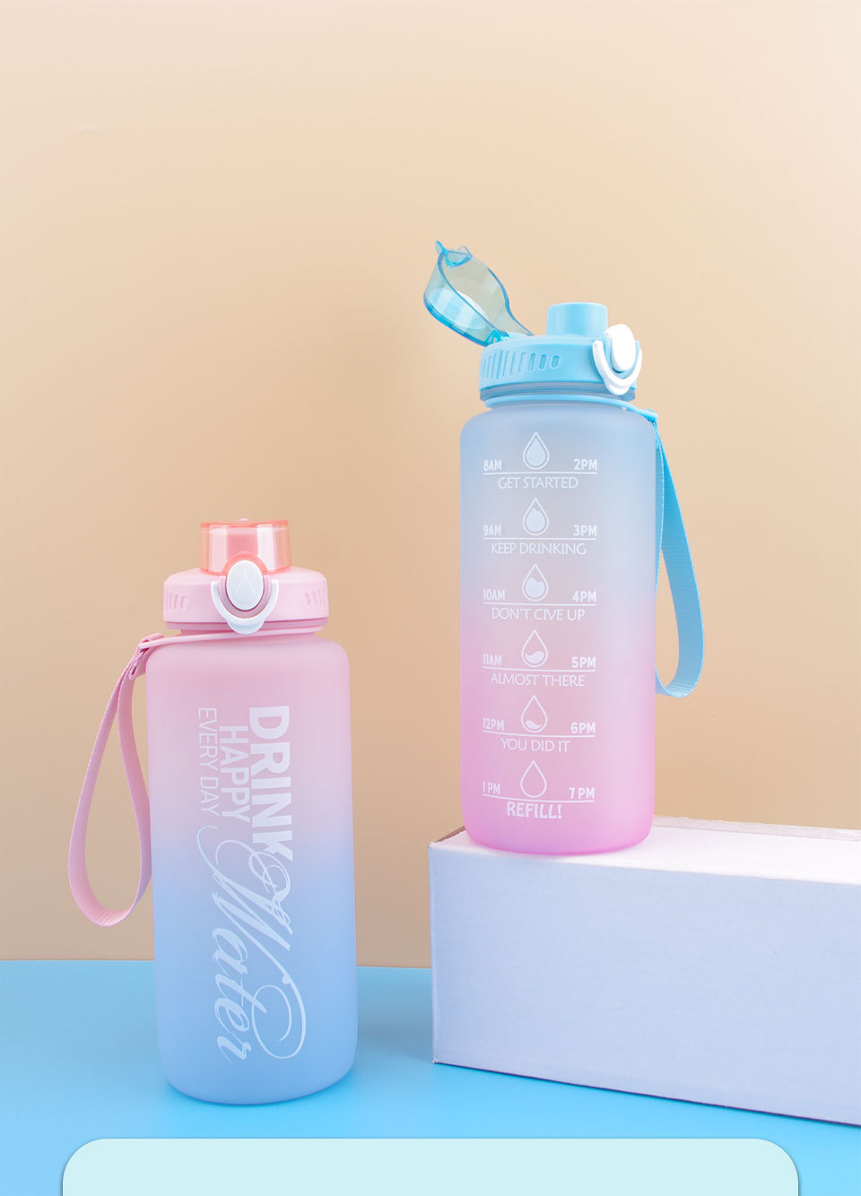 BPA-freie Tritan-Trinkflasche 1 L 2