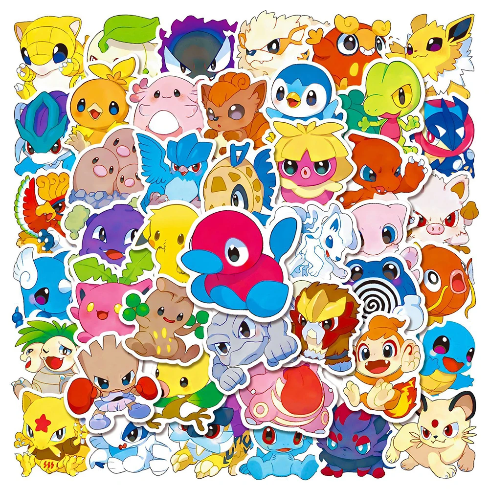 Anime-Cartoon-Aufkleber-Set, 30 Stück 2
