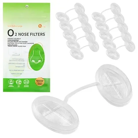 Einweg-Nasenfilter für Allergiker, 10er-Set