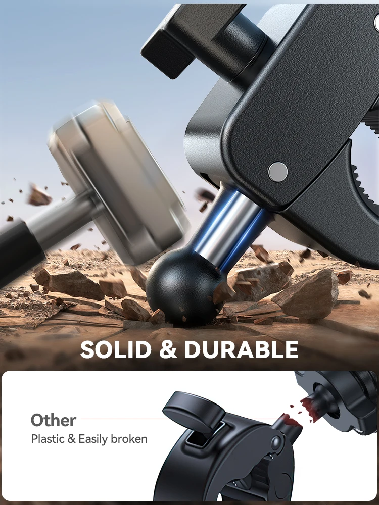 Anti-Vibrations-Motorrad-Telefonhalterung 4