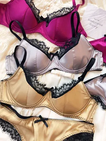 Seiden-BH-Set