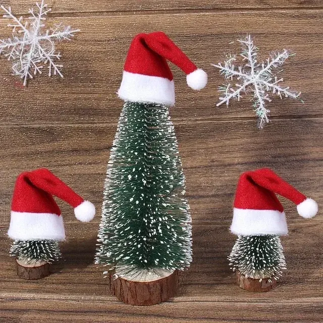 Mini-Weihnachtsmützen für Besteck 3