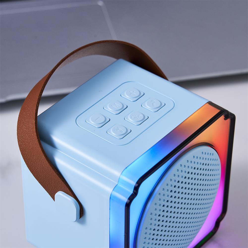 Tragbarer Bluetooth-Lautsprecher mit Mikrofon und RGB-Licht 2