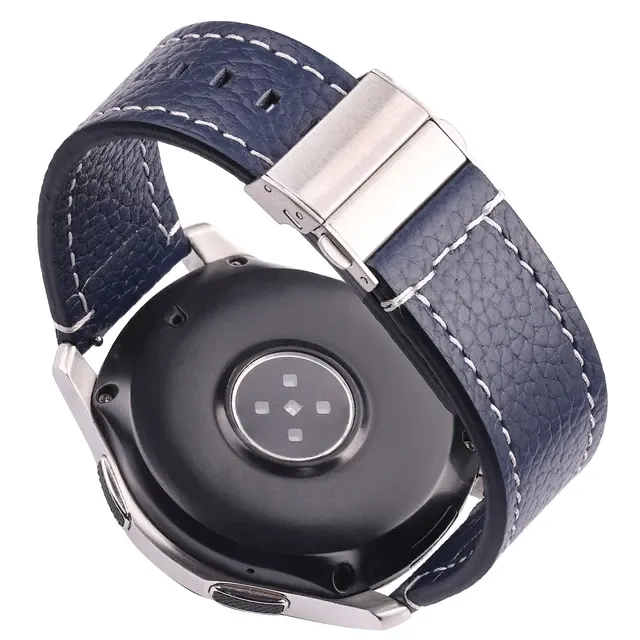 Rindsleder-Uhrenarmband mit Schnellverschluss 2