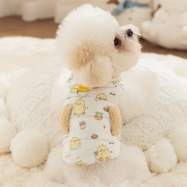 Gepolsterte Hundejacke 2