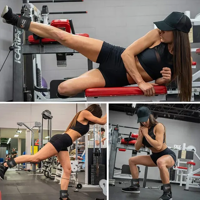 Gepolsterte Knöchelmanschetten Gesäßtraining 2