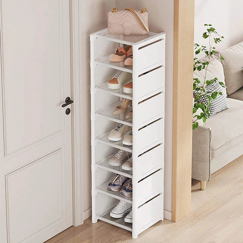 Schmales Wand-Schuhregal 2