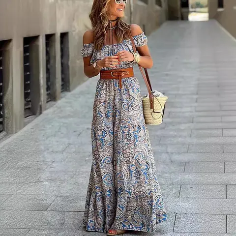 Off-Shoulder-Kleid