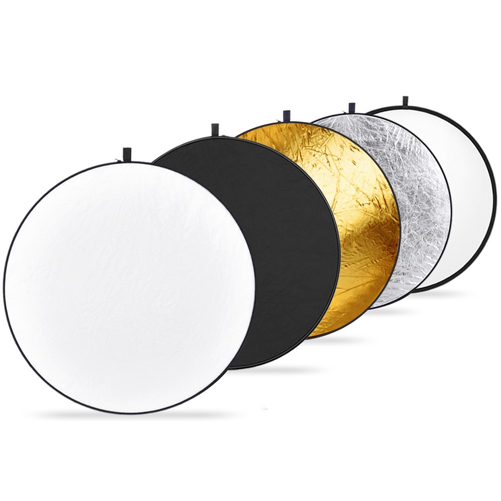 Faltbarer 80-cm-Lichtreflektor 5-in-1