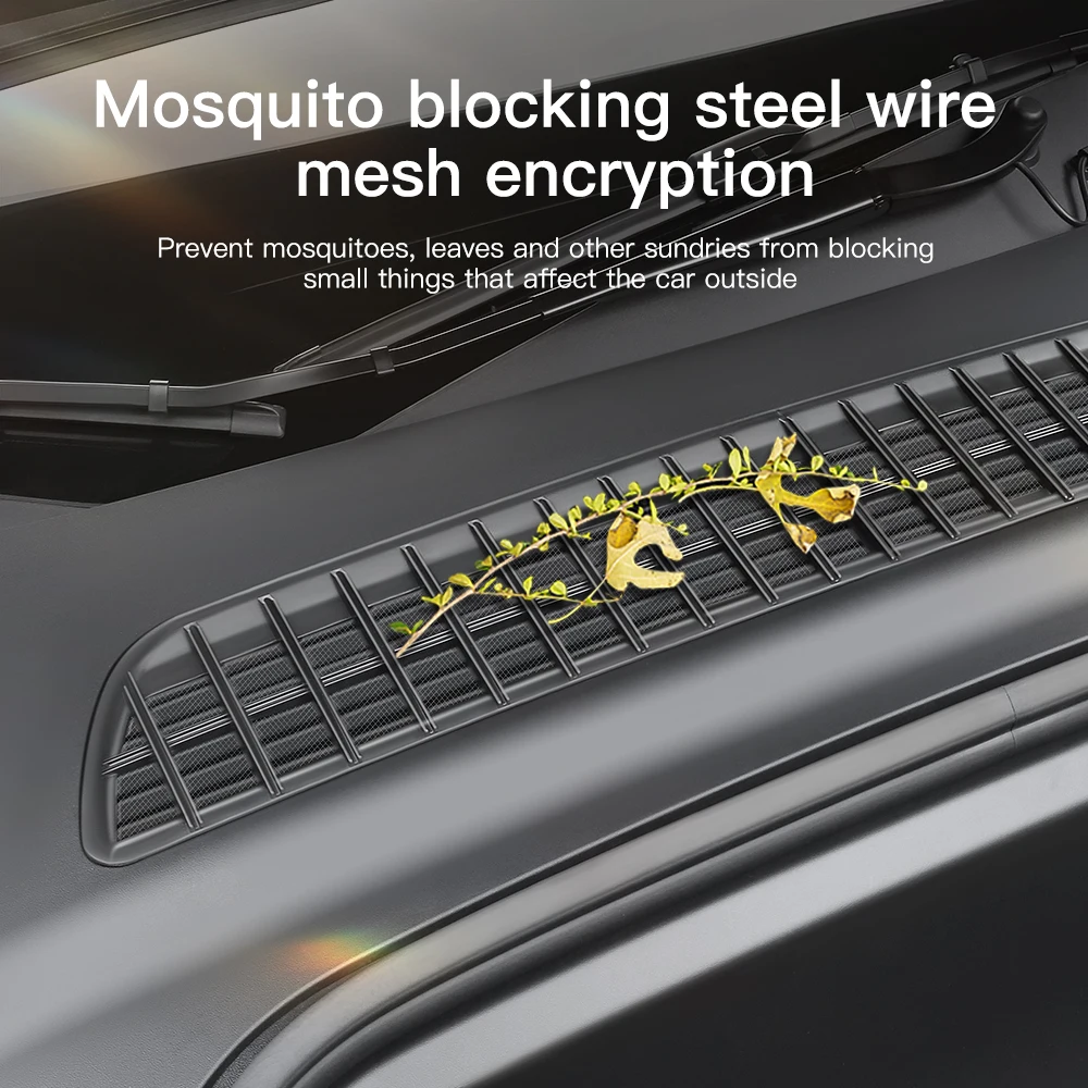 Insektenschutznetz für Lufteinlass am Elektroauto 2