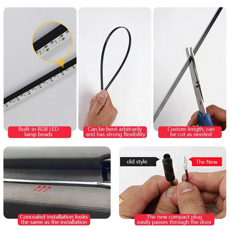 Flexibles Auto-LED-Lauflicht im Neon-Stil 2