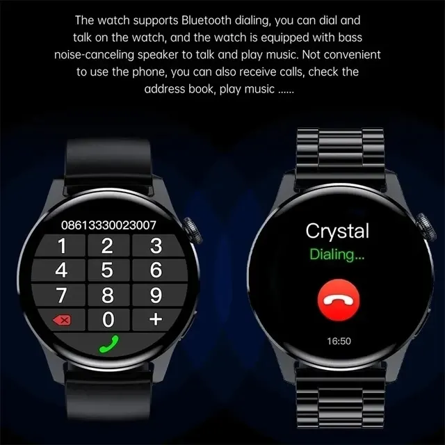 Herren-Smartwatch mit GPS und AMOLED-Display 2