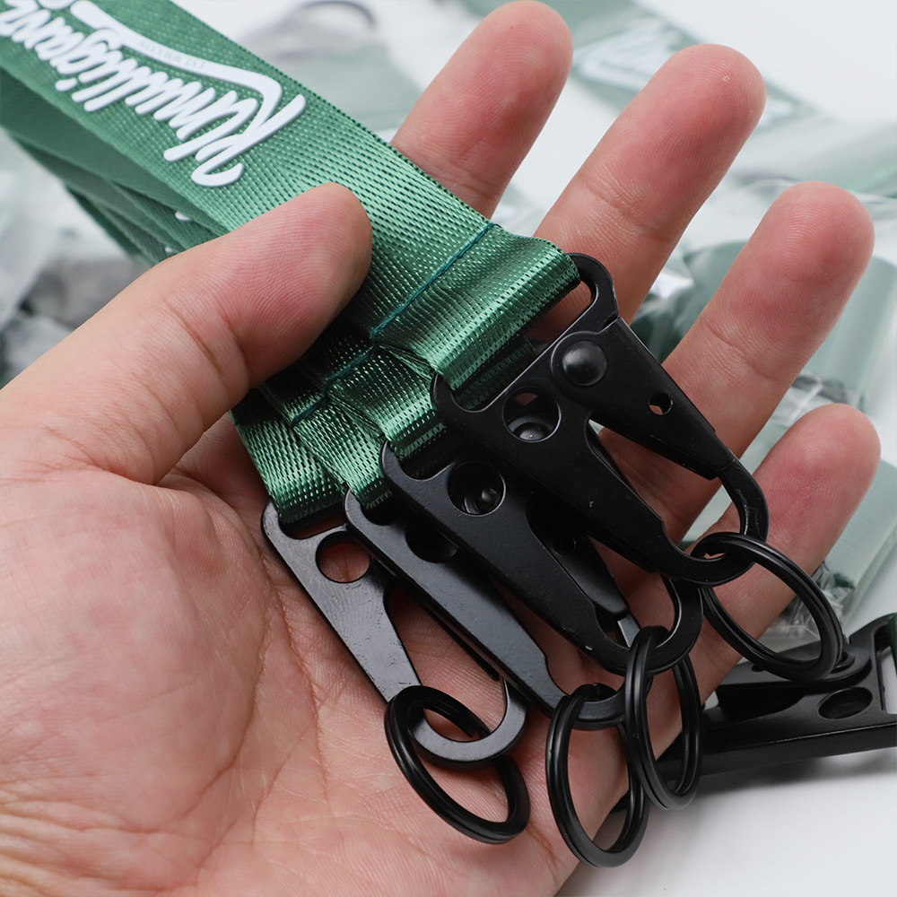 Nylon Schlüsselanhänger mit Karabiner Kurz 4