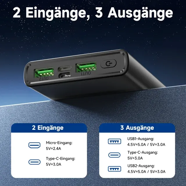 Schlanke Powerbank 3