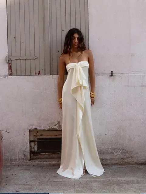 Satin-Abendkleid 3