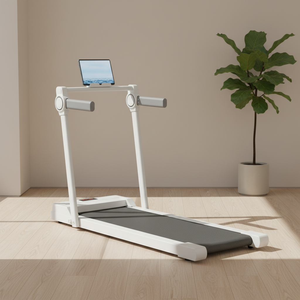 Faltbares Laufband für Home-Office, elektrisch 3