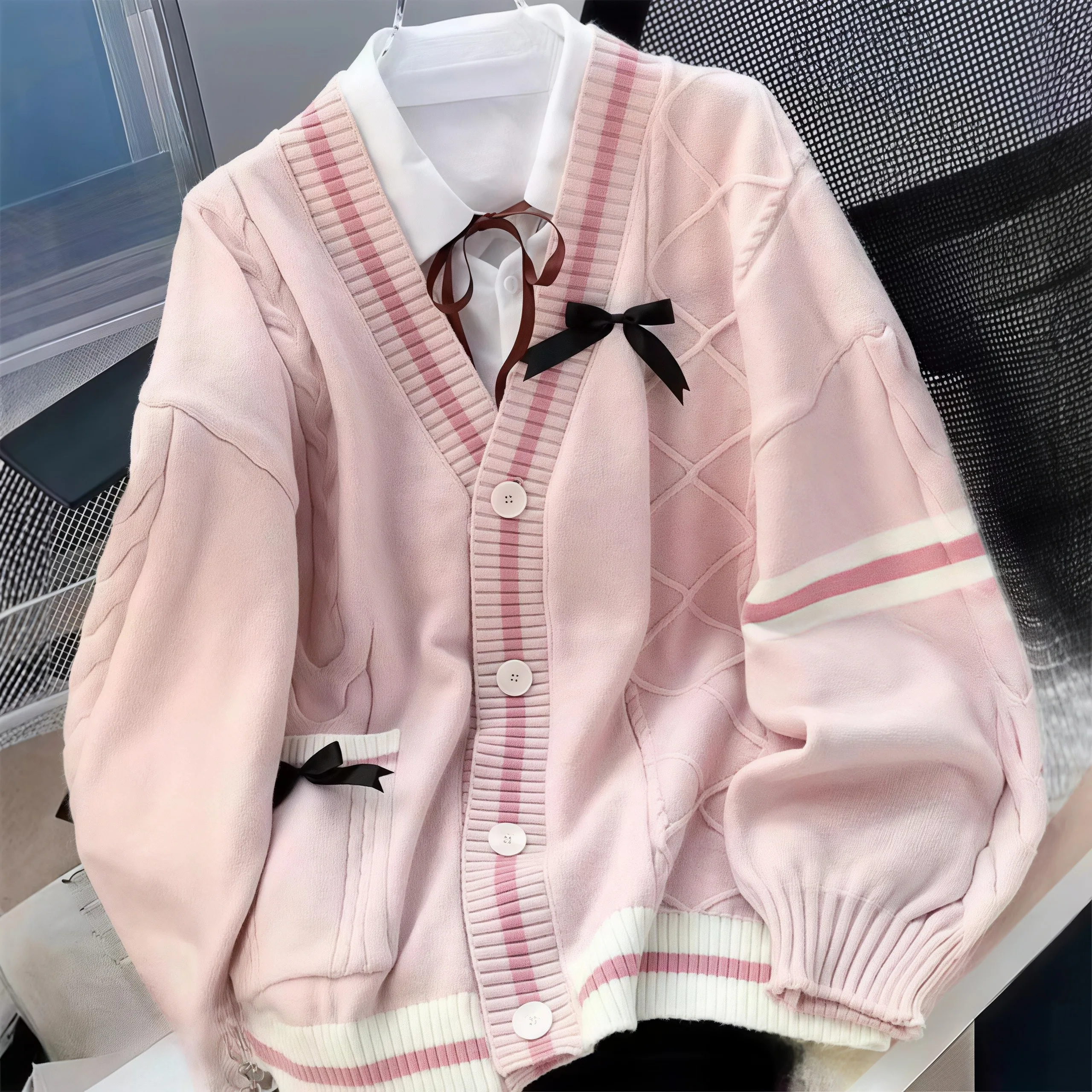 Damen-Strickjacke