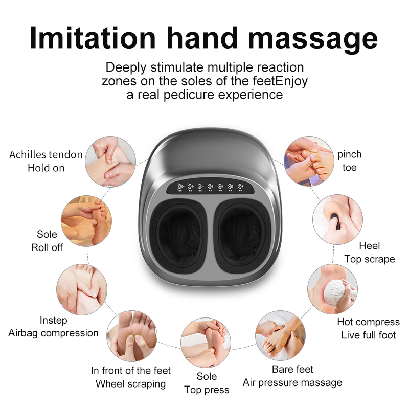 Elektrische Fußmassage mit Heizfunktion und Airbag 3