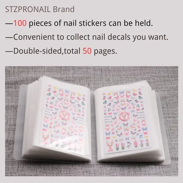 Nagelsticker-Aufbewahrungsalbum 4