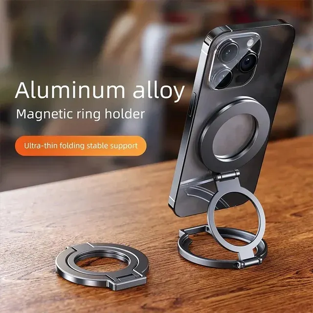 360° Drehbarer MagSafe Fingerring-Handyhalter 2