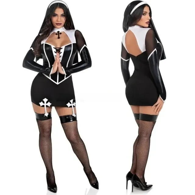 Nonnen-Halloween-Kostüm 2