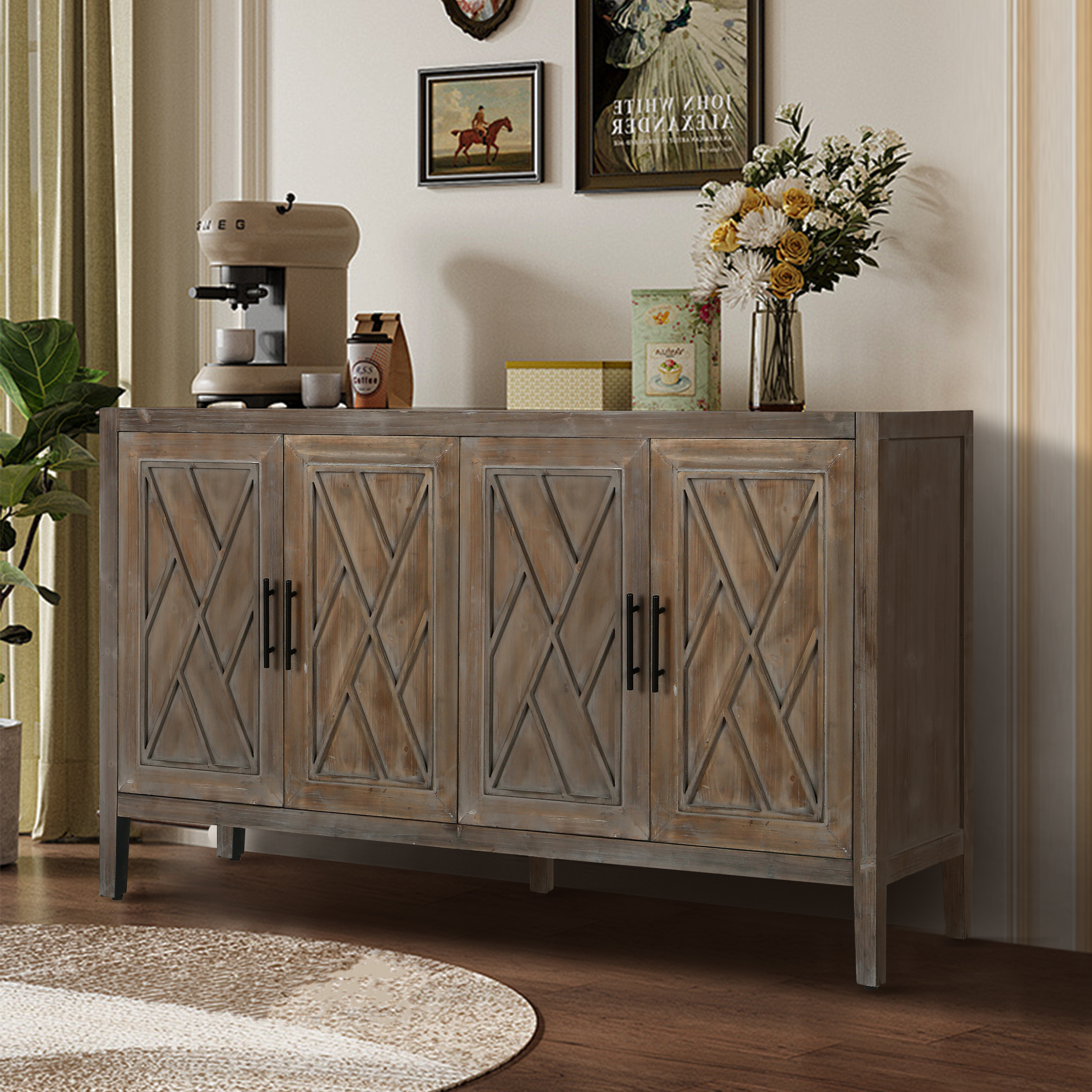 Sideboard mit Riffelfront 4