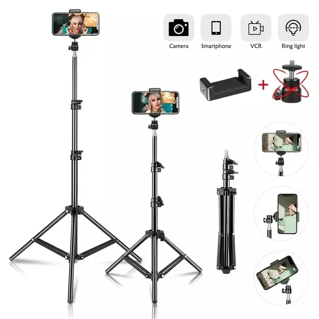 Aluminium-Selfie-Stativ mit Bluetooth-Fernbedienung 2