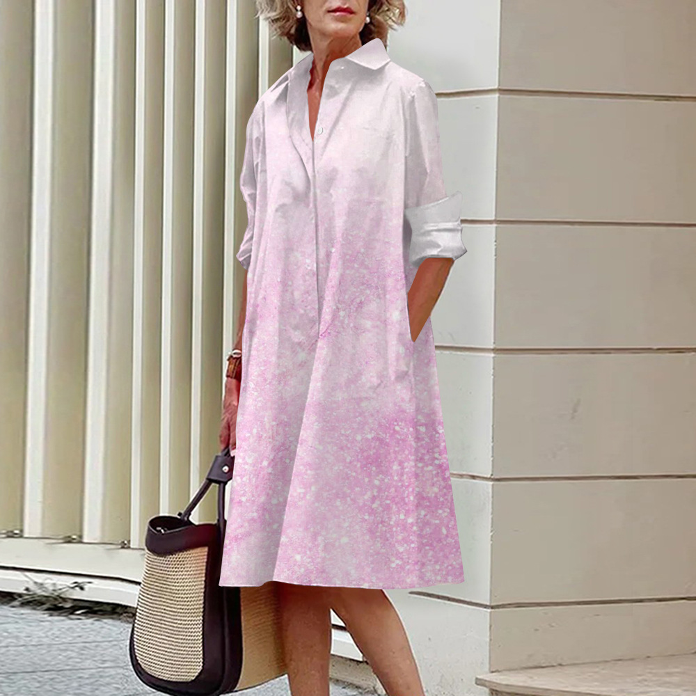 Damen-Sommerhemdkleid