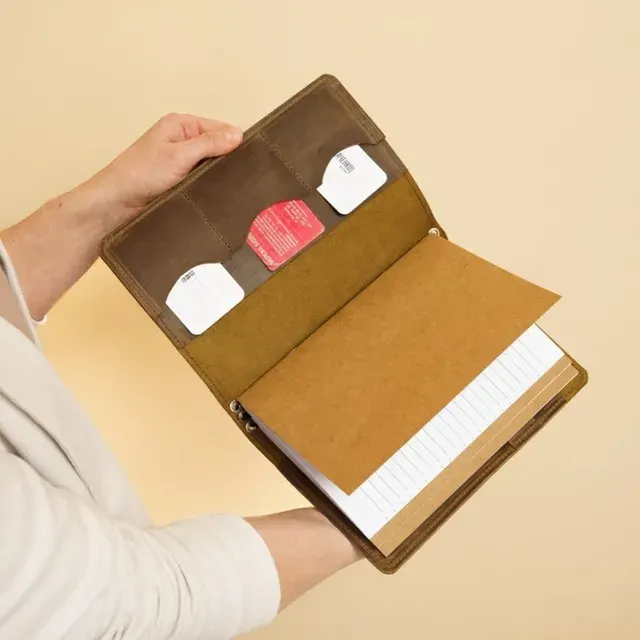 Leder-Notizbuchhülle 4