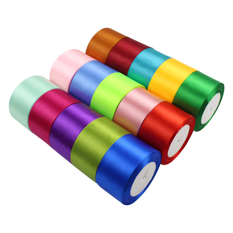 Bunte Satinband-Set für Geschenkverpackung