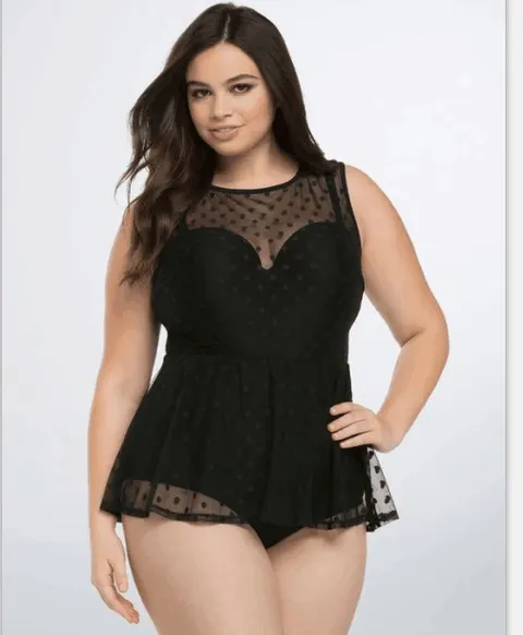 Badeanzug Plus Size