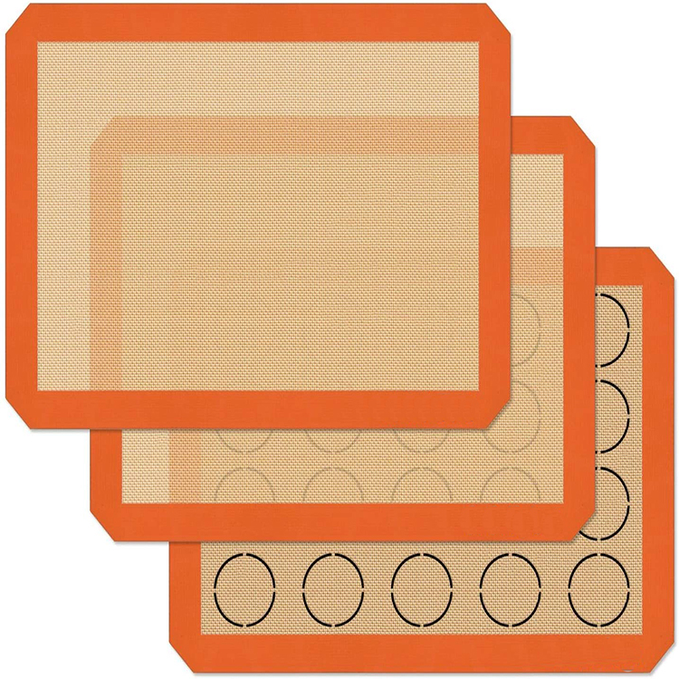 Hitzebeständige Silikon-Backmatte, doppelseitig, 0,7 mm 2