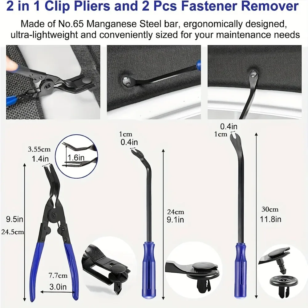 19-teiliges Nylon-Verkleidungsentferner-Set für Autos 4