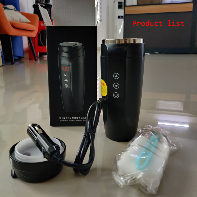 Selbstfahrender Reise-Kaffeebecher mit Heizfunktion 12V 3