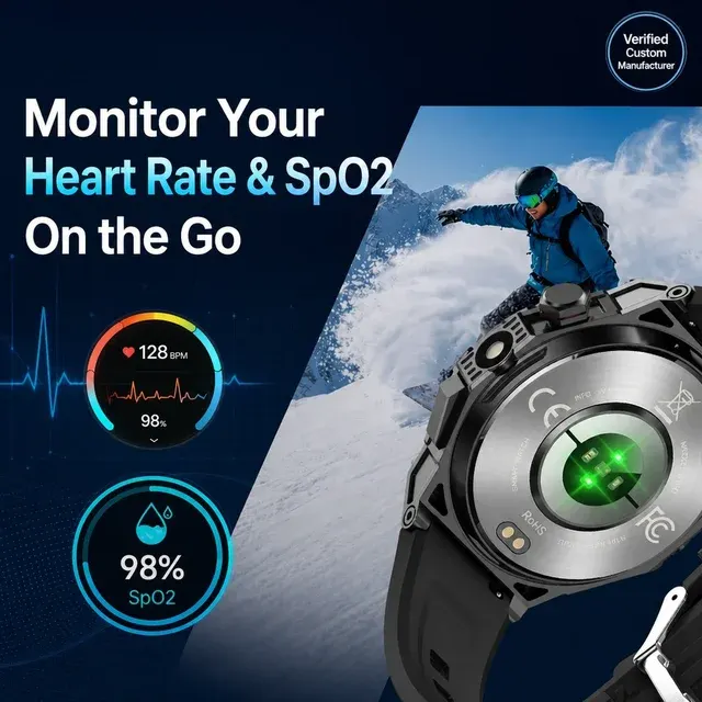 Robuste GPS-Smartwatch für Herren mit IP68 3